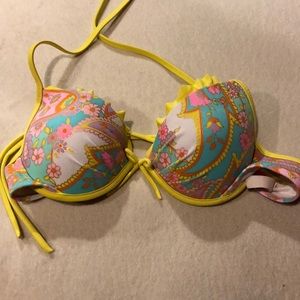 Victoria’s Secret Mermaid Paisley Swim top